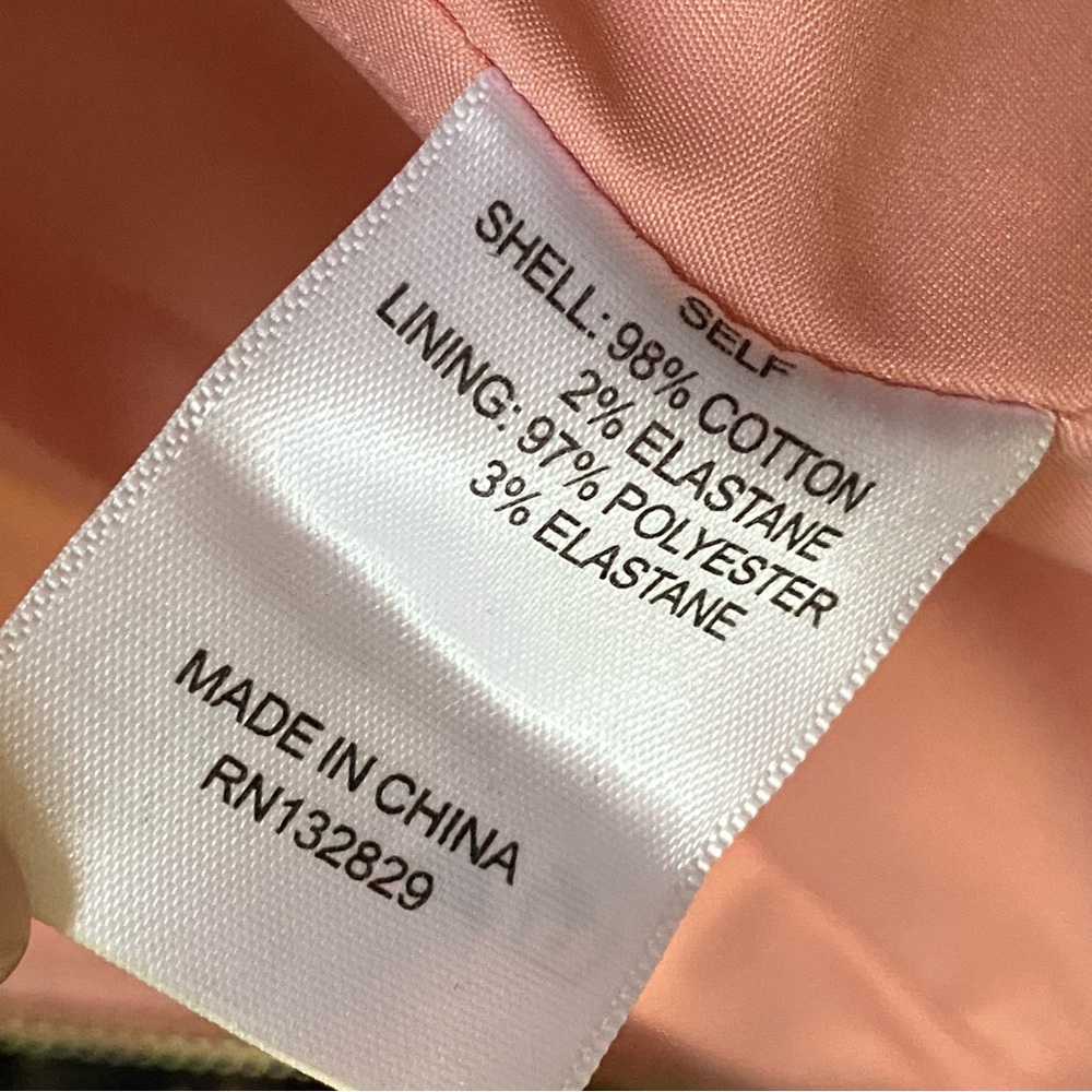 LPA pink Corduroy Zip Up Bustier long puffy puff sleeve square neck top - Picture 12 of 15